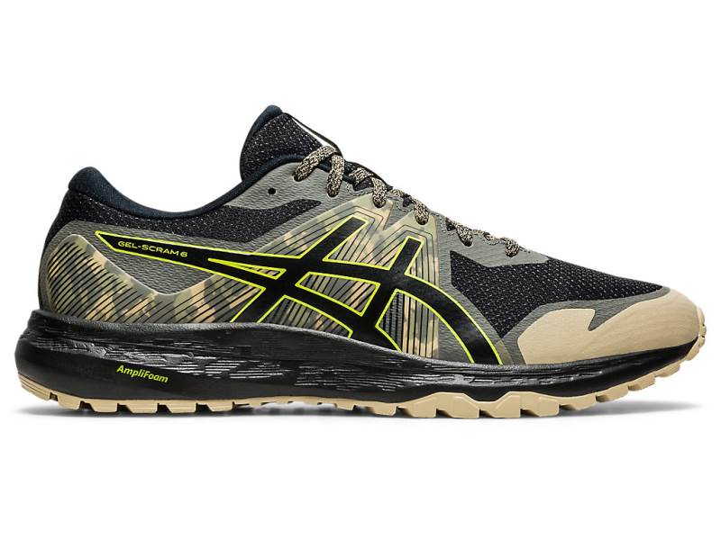 Sapato Para Trilha Asics GEL-SCRAM 6 Homem Pretas, 6083A207.232